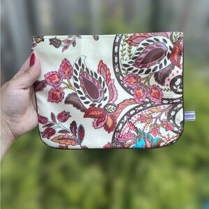 Stephanie Johnson Paisley Floral Cosmetic Wet/Dry Bag, Travel & Water Resistant